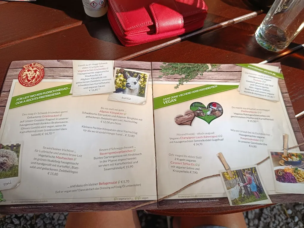 Menu_D'r Löwen in Aitrach - Stoll-Pilger Gastronomie GbR_Aitrach_image_1