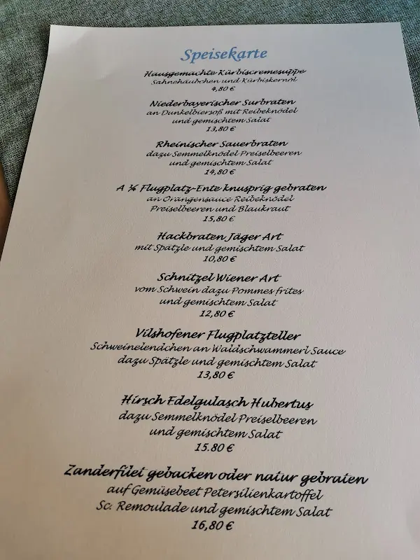 Menu_Flugplatz-Restaurant Vilshofen Terrassencafé M+R_Donau_image_4