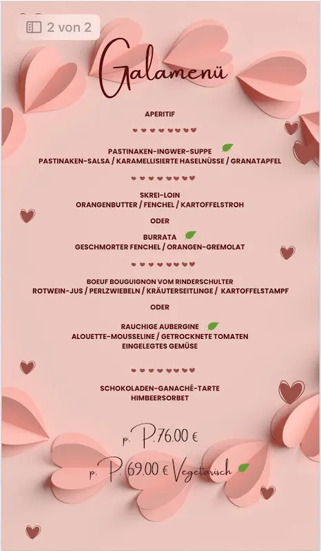 Menu_Hotel 3 Sterne Superior & Restaurant Schwarzer Adler_Uttenreuth_immagine_1