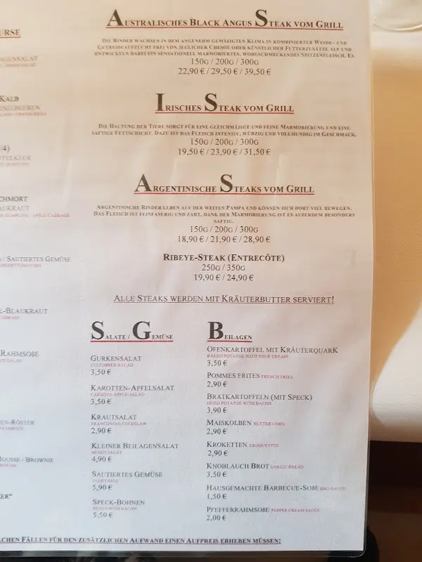 Menu_Hotel 3 Sterne Superior & Restaurant Schwarzer Adler_Uttenreuth_immagine_2