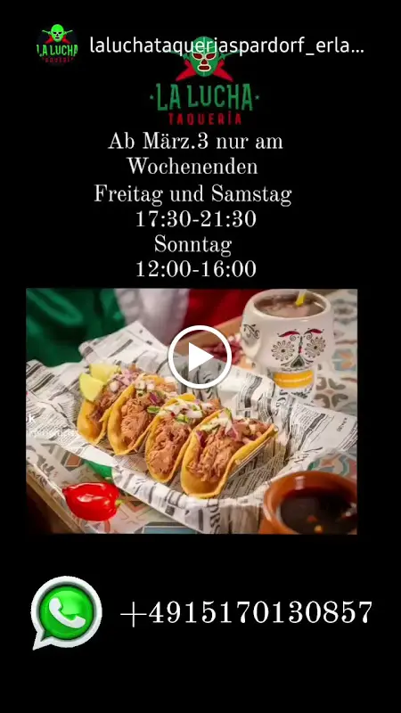 Menu_La Lucha Taqueria Cantina Spardorf_Spardorf_immagine_4