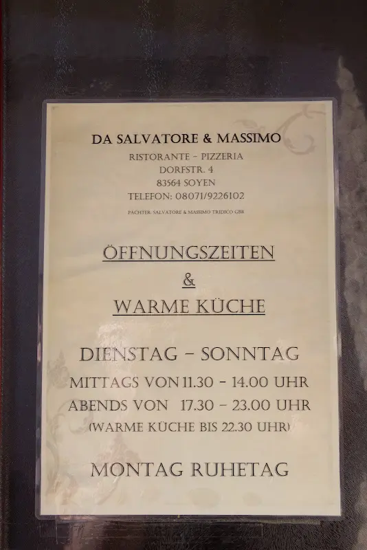 Menu_Da Salvatore & Massimo_Soyen_image_1