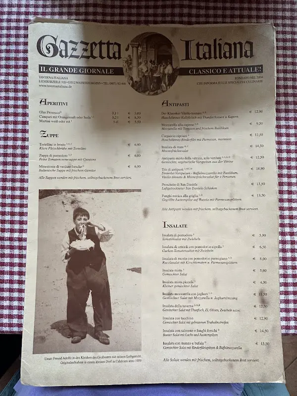 Menu_Taverna Italiana GmbH_Inn_image_1