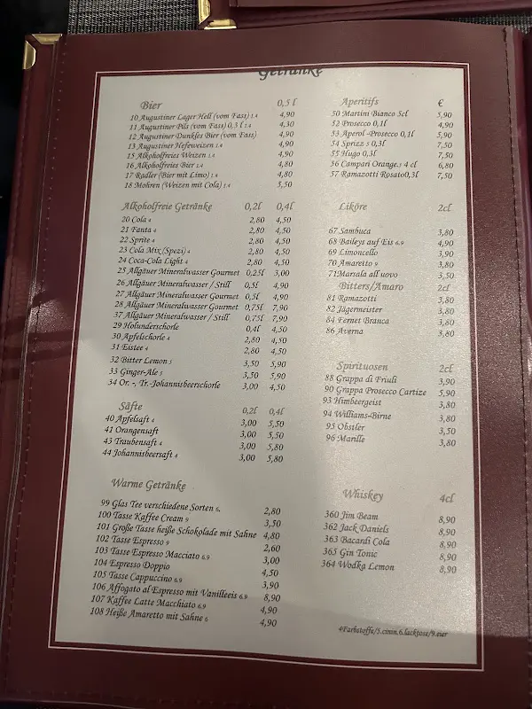 Menu_La Perla Ristorante Pizzeria Füssen_Füssen_immagine_1