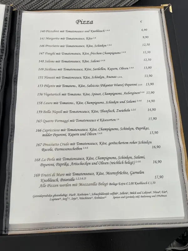 Menu_La Perla Ristorante Pizzeria Füssen_Füssen_immagine_3