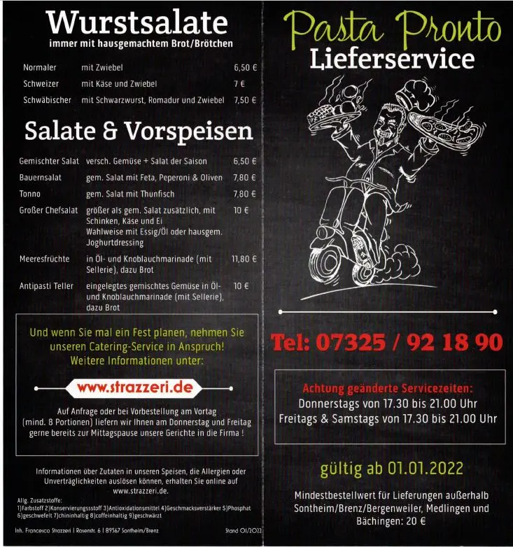 Menu_Pasta Pronto Partyservice Fam. Strazzeri_Brenz_image_2