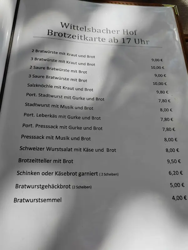 Menu_Wittelsbacher Hof_Spalt_immagine_2
