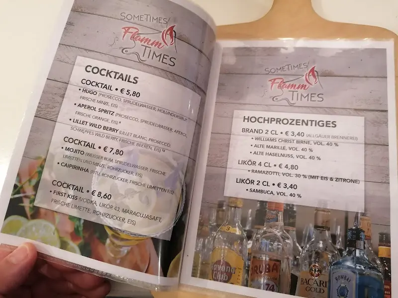 Menu_Restaurant FlammTimes (Küche bis ca. 21:00 Uhr)_Sonthofen_immagine_1