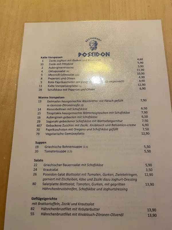 Menu_Restaurant Poseidon - griechische Spezialitäten_Sonthofen_image_4