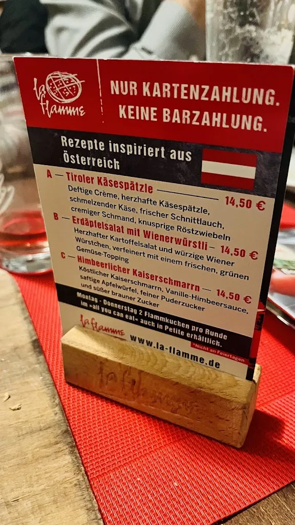 La Flamme Bad Mergentheim - Flammkuchen aller Art_Mergentheim_menu_image_1