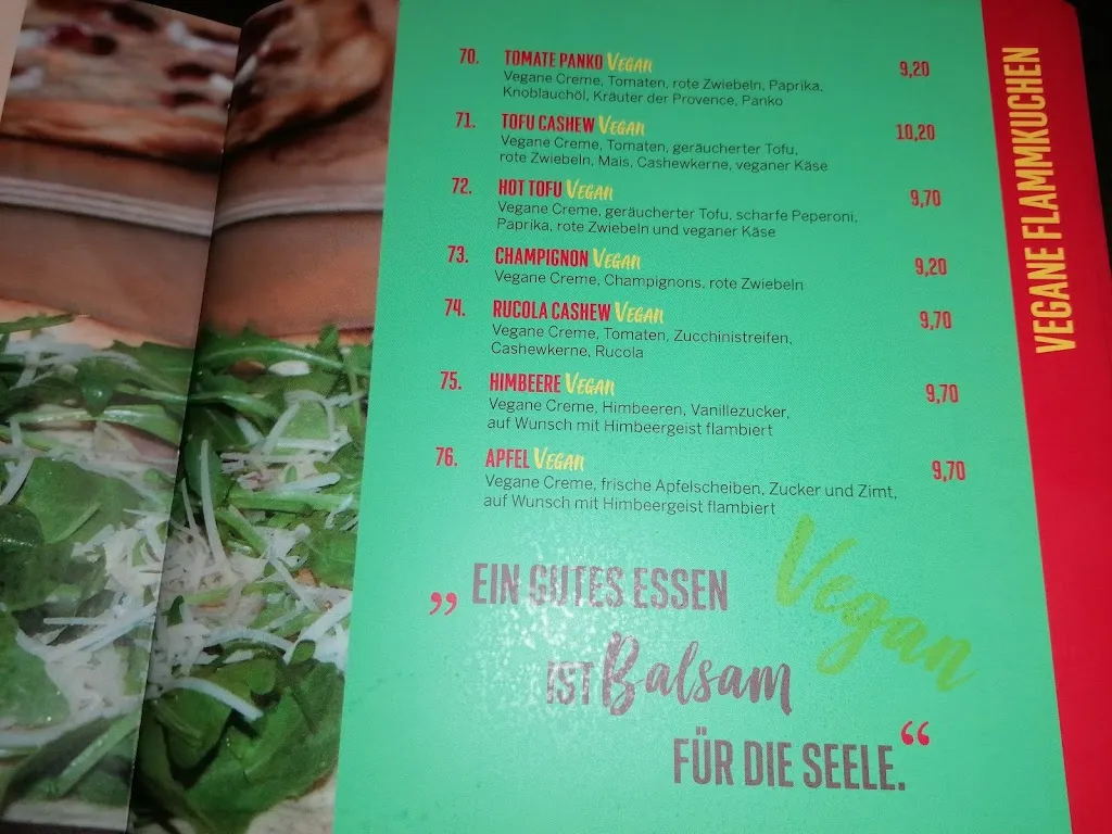 Menu_La Flamme Bad Mergentheim - Flammkuchen aller Art_Mergentheim_image_3