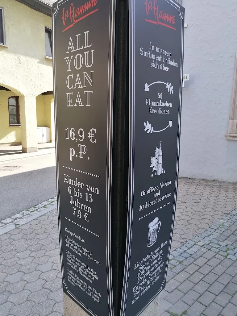 Menu_La Flamme Bad Mergentheim - Flammkuchen aller Art_Mergentheim_image_4