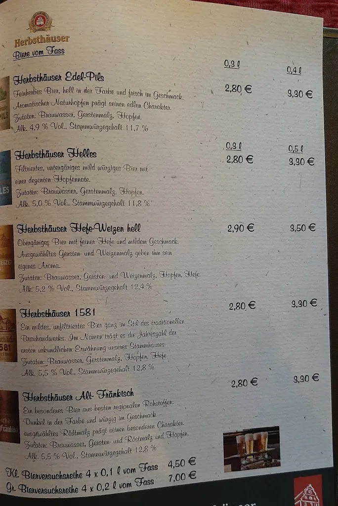 Menu_Herbsthäuser Brauereigaststätte_Mergentheim_image_3