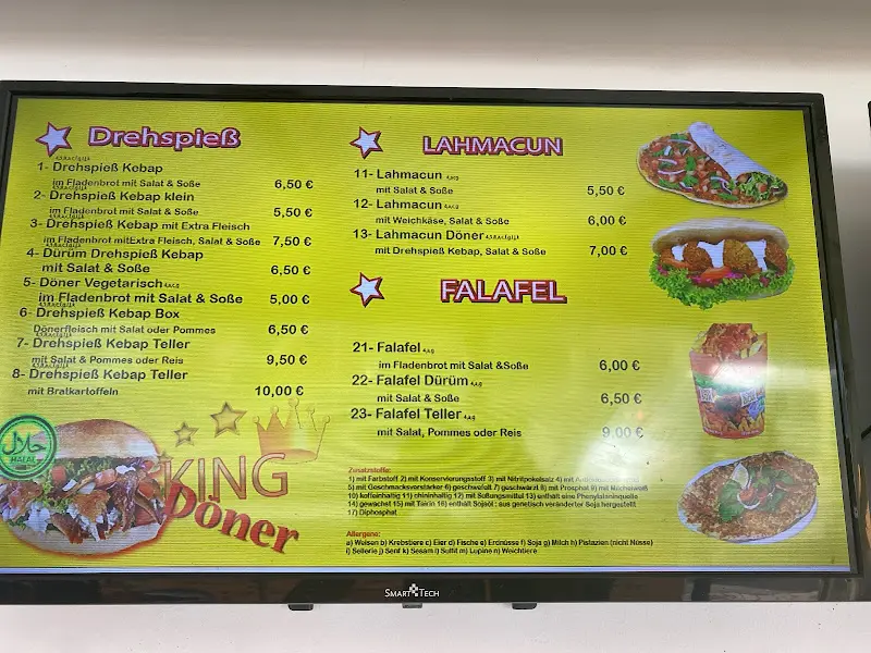Menu_King Döner_Stadtprozelten_image_1