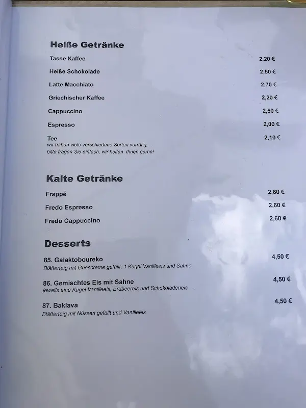 Menu_Restaurant Waldgaststätte Deuringen - Georgios Niras_Stadtbergen_immagine_3