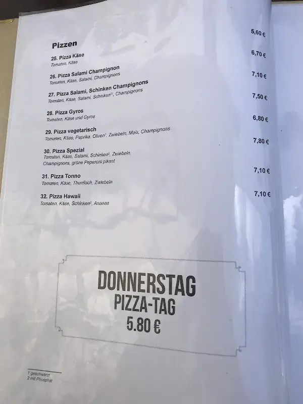 Menu_Restaurant Waldgaststätte Deuringen - Georgios Niras_Stadtbergen_immagine_4