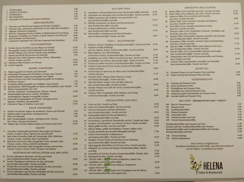 Menu_Restaurant Helena_Stadtbergen_image_1