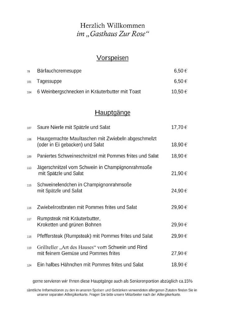 Menu_Gasthaus zur Rose_Mergentheim_image_1