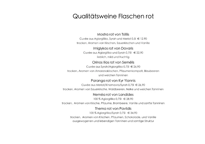 Menu_Restaurant El Greco_Neusäß_immagine_3