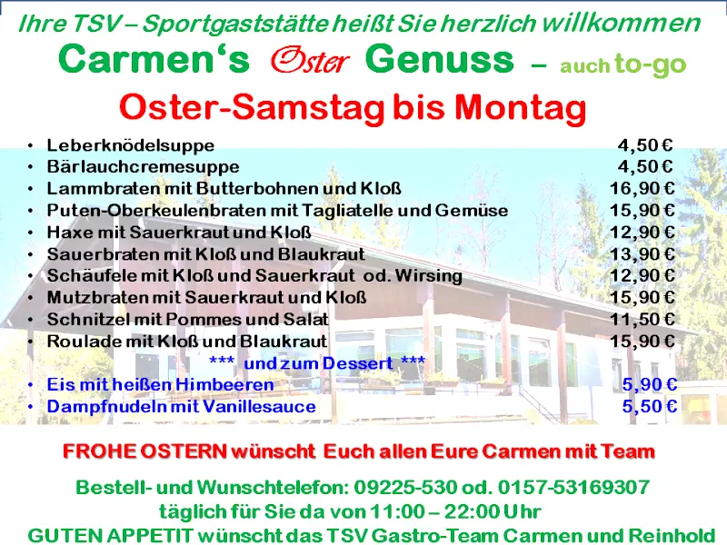 Menu_Gaststätte zum Steinachtal (ehem. TSV-Sportgaststätte)_Stadtsteinach_immagine_2