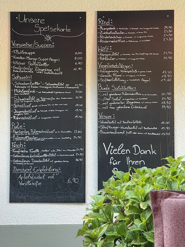 Menu_Landgasthaus Aichhalder Mühle_Schiltach_immagine_1