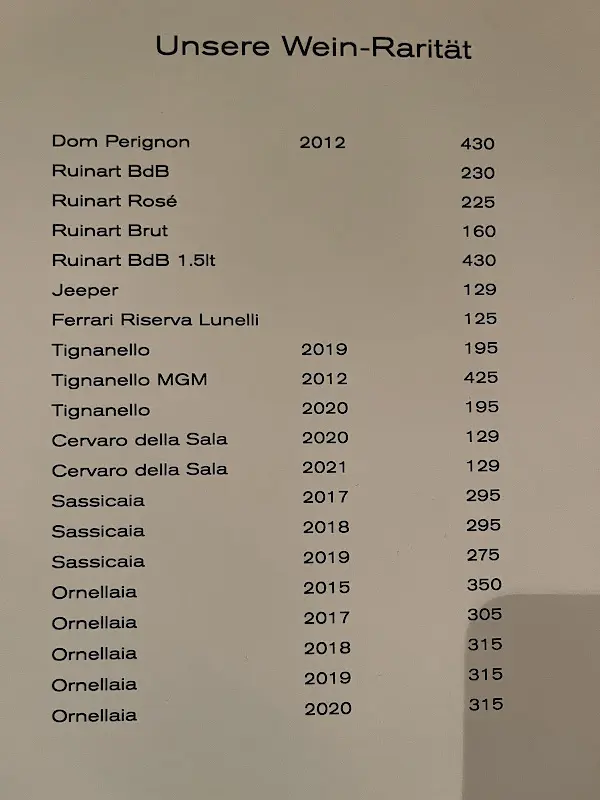 Menu_Ristorante Amalfi_Zürich_immagine_1