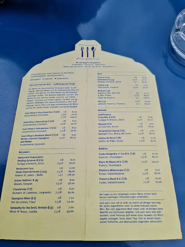 Menu_Pumpstation_Zürich_immagine_1