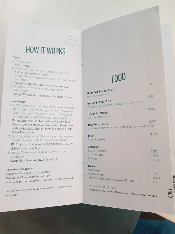 Menu_Hiltl Dachterrasse_Zürich_immagine_3