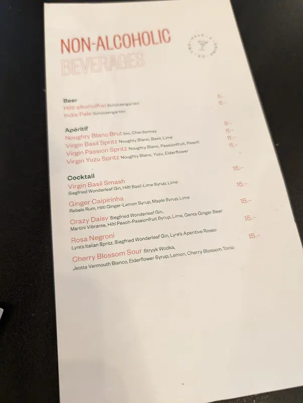 Menu_Hiltl Dachterrasse_Zürich_immagine_4