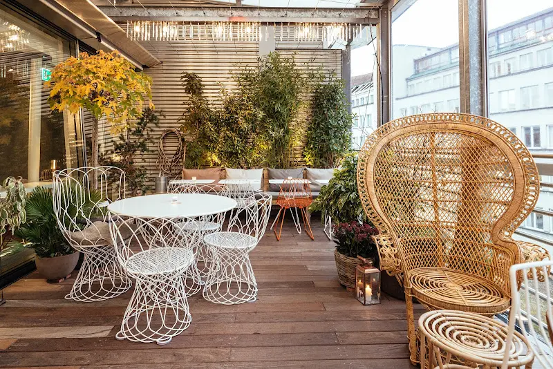 Hiltl Dachterrasse restaurant in Zürich
