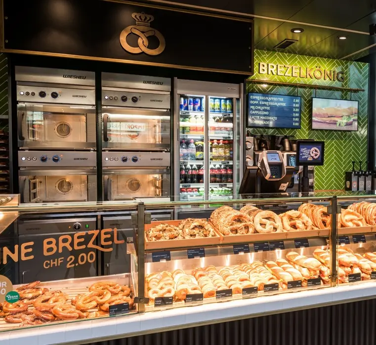 Brezelkönig Bahnhof Stadelhofen restaurant in Zürich