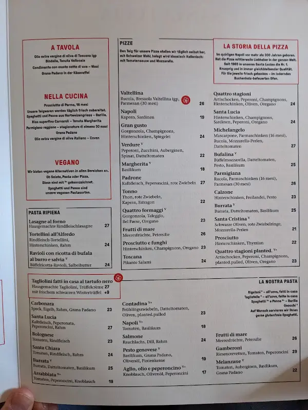 Menu_Santa Lucia_Zürich_image_4