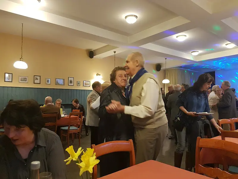 At the Golden Anchor restaurant in Steinach