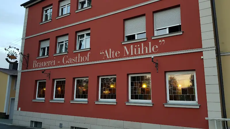 Brauerei + Gaststätte Alte Mühle restaurant in Stegaurach