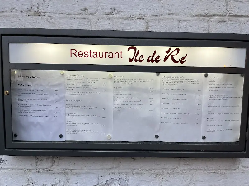 Menu_Restaurant Ile de Ré_(Taunus)_image_1