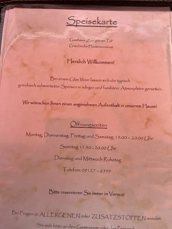 Menu_Zum Grünen Tal_Stein_image_1