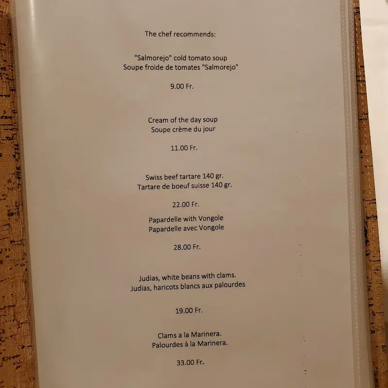 Menu_Restaurant & Hotel Rheingerbe_Rhein_immagine_4