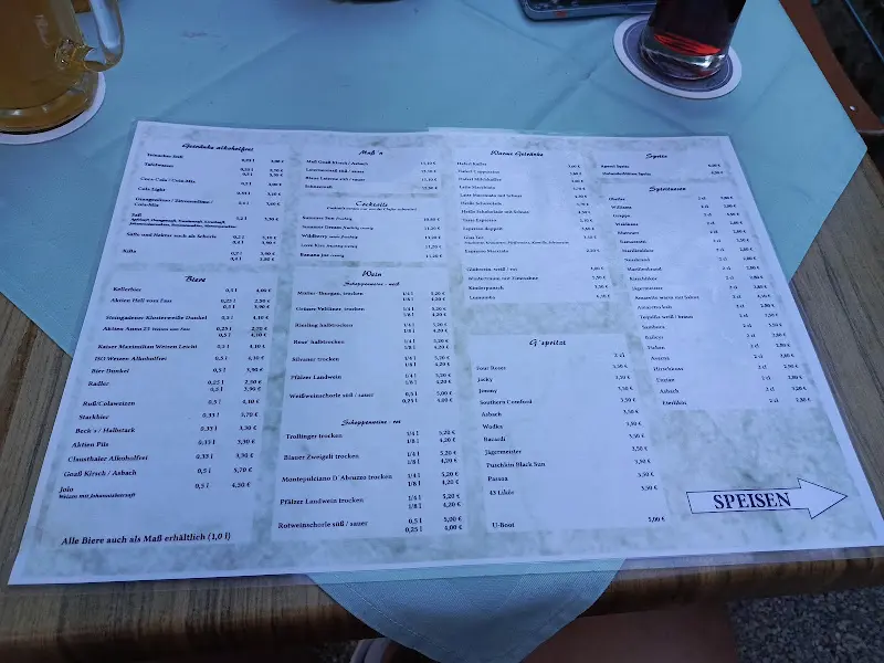 Menu_Steingadener Klosterschänke_Steingaden_immagine_3