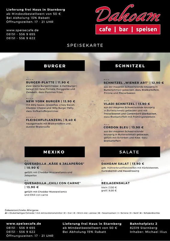 Menu_Restaurant Dahoam Starnberg_Starnberg_immagine_2