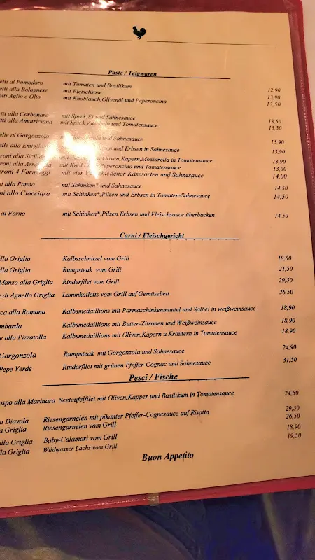 Menu_RESTAURANT AL GALLO NERO STARNBERG_Starnberg_imagen_1