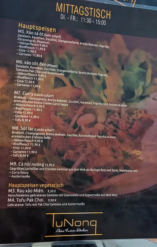 Menu_TuNong Asia Fusion Kitchen_Starnberg_immagine_4
