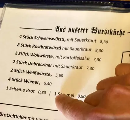 Menu_Metzgerei Scholler - Gasthaus zur Sonne in Starnberg_Starnberg_image_1