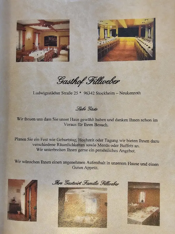 Menu_Gasthof Fillweber_Stockheim_immagine_1