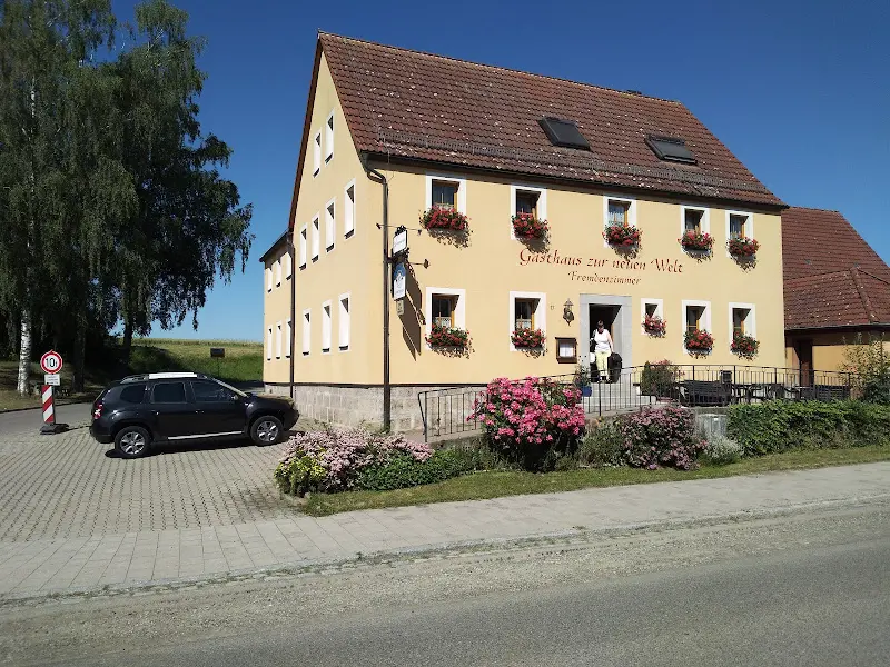 Gasthaus Pension Zur Neuen Welt ristorante a Steinsfeld