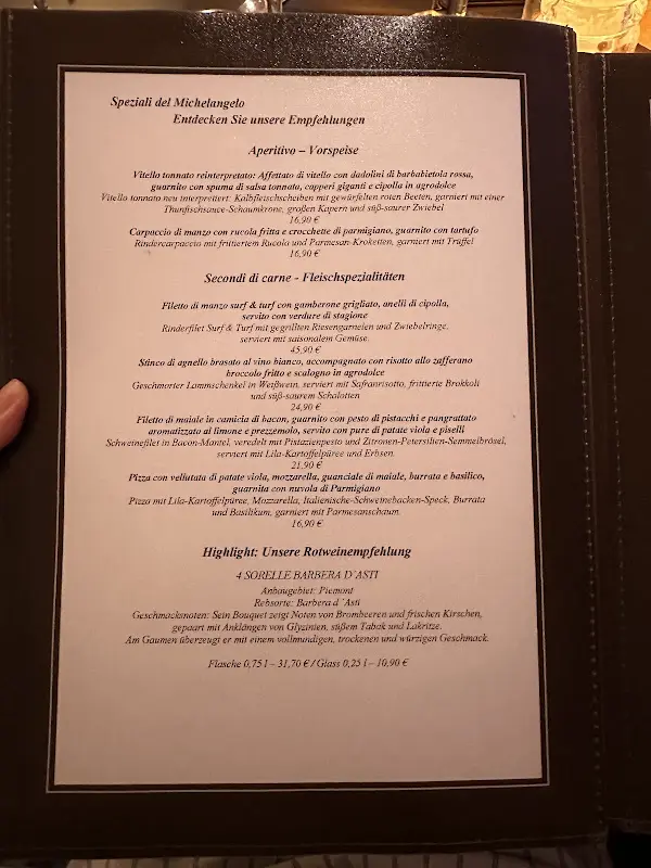 Menu_Restaurant Michelangelo_Tauber_immagine_2