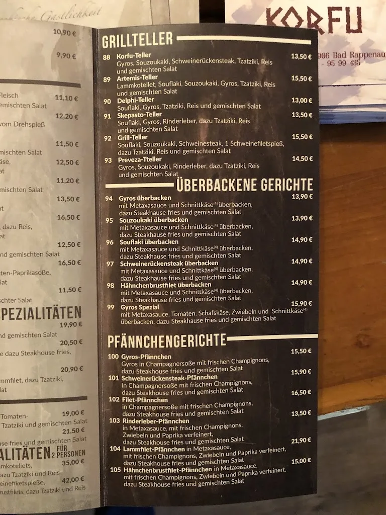 Menu_Restaurant Taverne Korfu_Rappenau_image_2