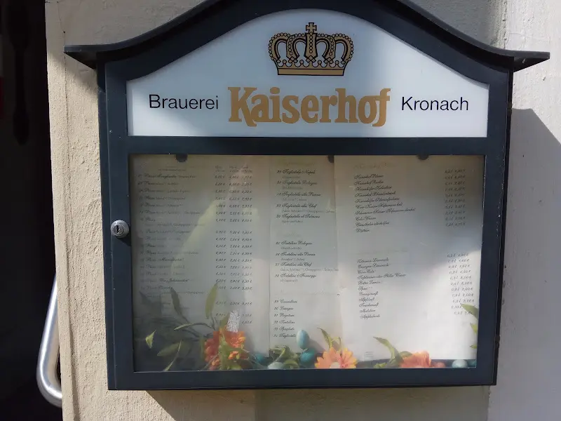 Menu_Ristorante & Pizzeria bei Matteo_Kronach_image_1