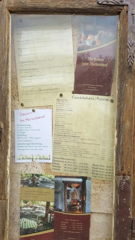 Menu_Wirtshaus zum Herboldshof_Rappenau_immagine_4