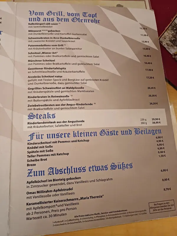 Menu_Zum Bayerischen Löwen_Straubing_image_1