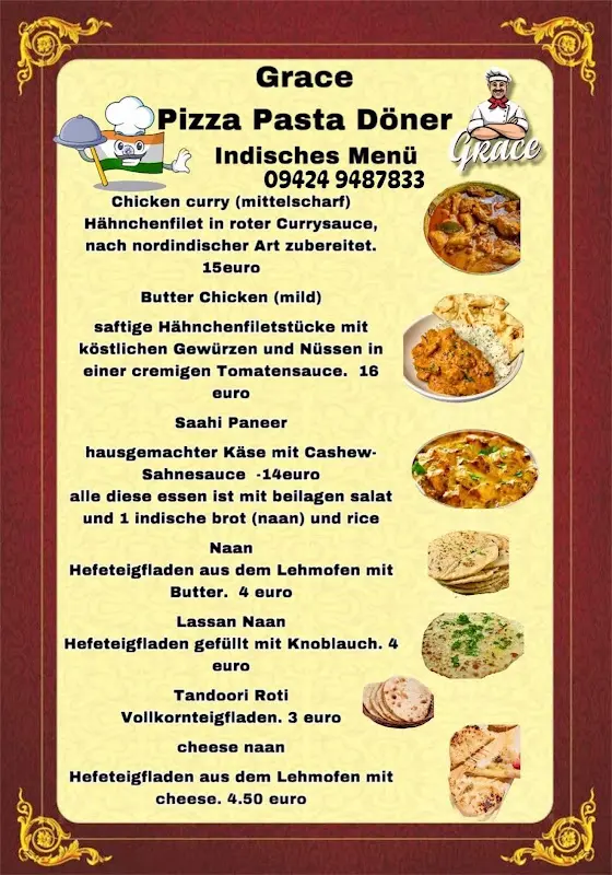 Menu_Grace Pizza, Pasta & Döner_Straßkirchen_image_3
